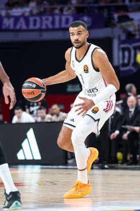 October 8, 2026, Madrid, Madrid, Spain: Timothe Luwawu-Cabarr Ot of Real Madrid in action during the Euroleague Basketball Regular Season Round 4 game between Real Madrid v Partizan Mozzart Bet Belgrade at Movistar Arena on October 08, 2026 in Madrid, Spain. Real Madrid V Partizan Mozzart Bet Belgrade - Euroleague 2025 2026  - ZUMAa181 20261008_zaa_a181_235 Copyright: xIrinaxR.xHipolitox