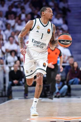 October 8, 2026, Madrid, Madrid, Spain: Nick Smith Jr. of Real Madrid in action during the Euroleague Basketball Regular Season Round 4 game between Real Madrid v Partizan Mozzart Bet Belgrade at Movistar Arena on October 08, 2026 in Madrid, Spain. Real Madrid V Partizan Mozzart Bet Belgrade - Euroleague 2025 2026 - ZUMAa181 20261008_zaa_a181_242 Copyright: xIrinaxR.xHipolitox