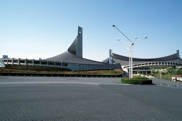 Olympiahalle in Tokyo - Architekt: Kenzo Tange