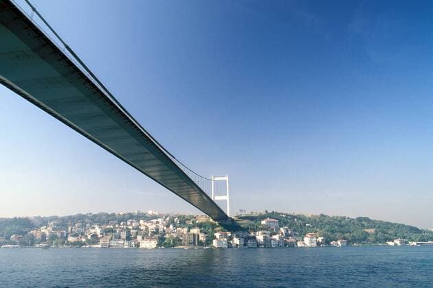 Fatih Sultan Mehmet-Brücke über den Bosporus