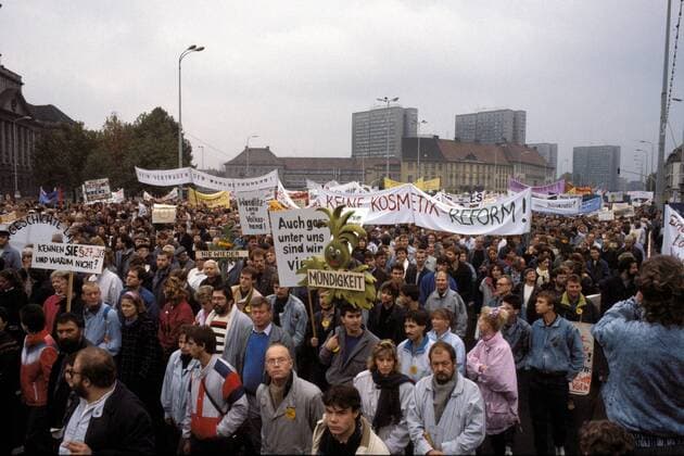 Protestkundgebung in Berlin-Mitte