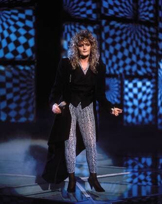 Sängerin Bonnie Tyler (GBR) - Liveauftritt in Berlin