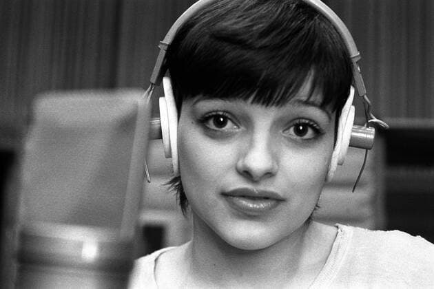 Nina Hagen (GER Sängerin) im DDR-Rundfunkstudio