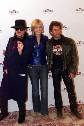 Udo Lindenberg (li., GER), Dido Armstrong (GBR) und Peter Maffay (GER) am Rande der ECHO-Verleihung in Berlin