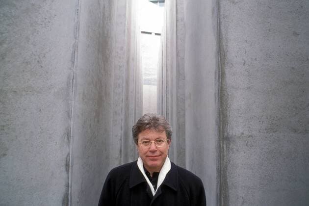 Architekt Daniel Libeskind (USA) im Jüdischen Museum in Berlin-Kreuzberg