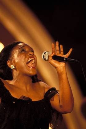 Sängerin Evelyn Thomas (USA)