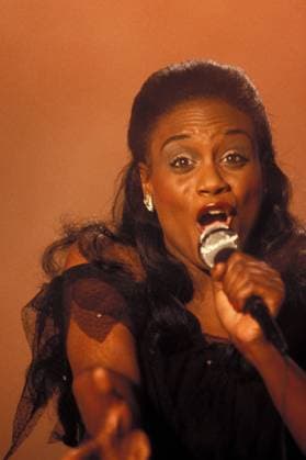 Sängerin Evelyn Thomas (USA)