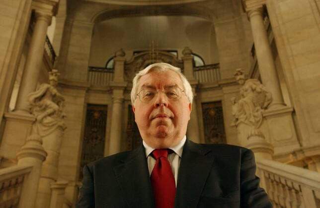 John C. Kornblum (USA Ehemaliger US-Botschafter und Vorsitzender der Internationalen Investmentbank Lazard Berlin) im Kontrollratsgebäude in Berlin-Schöneberg