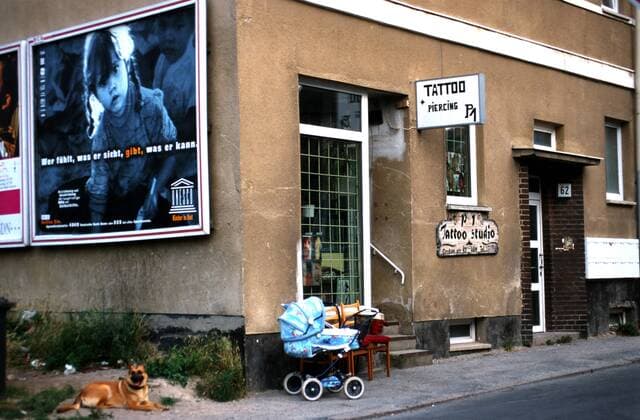 P1-Tattoostudio in der Rostocker Grubenstraße