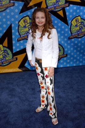Schauspielerin Daveigh Chase (USA) anlässlich der MTV Movie Awards 2003 im Shrine Auditorium - Los Angeles