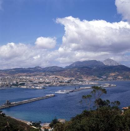 Ceuta, Marokkos Grenzstadt zu Spanien
