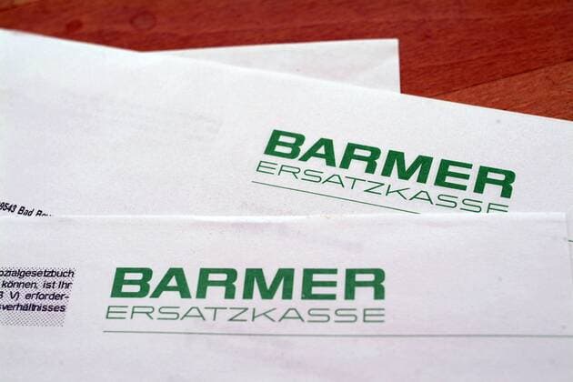 Briefkopf der Barmer-Ersatzkasse auf Formularen