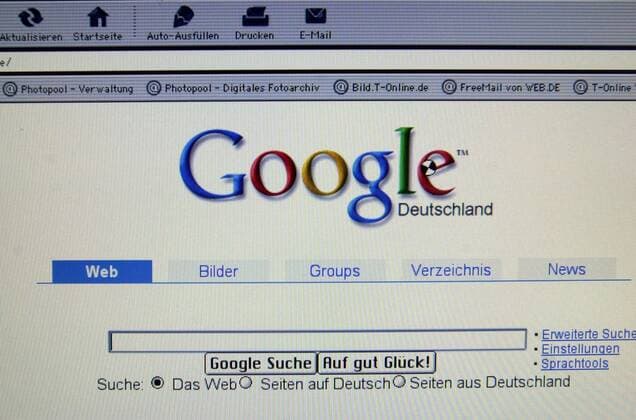 Google - Startseite