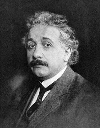 Physiker Albert Einstein (USA Nobelpreisträger)