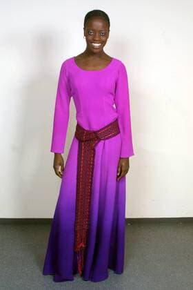 Sängerin Florence Kasumba (UGA Aida-Musical Darstellerin)