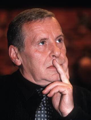 Lothar Bisky (GER PDS-Vorsitzender) anlässlich der 1. Tagung des 6. Bundesparteitages der PDS in Berlin
