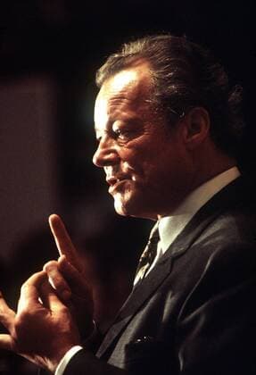 Bundeskanzler Willy Brandt (GER SPD) während einer Rede