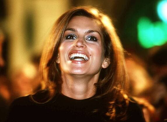 Model Cindy Crawford (USA)