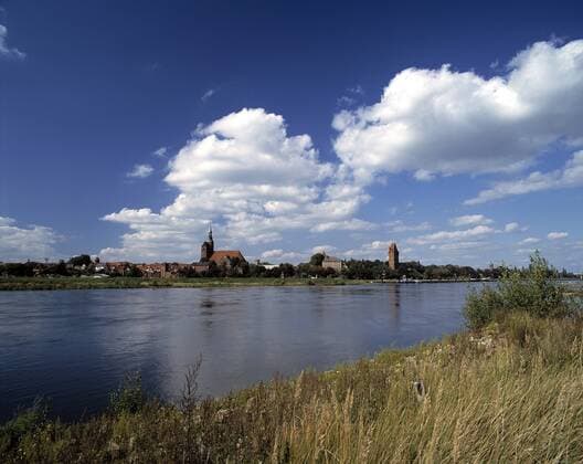 Elblandschaft vor Tangermünde