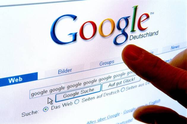 Google-Internetseite