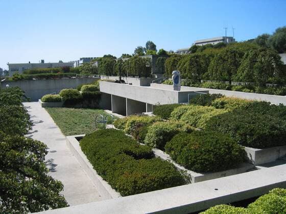 Architektur von Kevin Roche Oakland Museum of California
