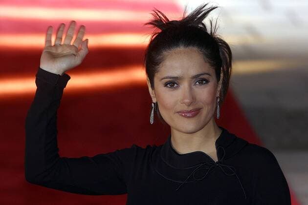 Schauspielerin Salma Hayek (MEX) anlässlich der Verleihung der 38. Goldenen Kamera in Berlin