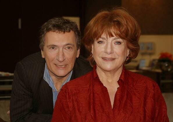 Schauspieler Hannelore Hoger und Rudolf Kowalski (beide GER) anlässlich eines Pressetermins zur ZDF-Krimiserie - Bella Block - in Köln