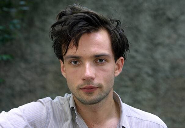 Schauspieler Lucas Gregorowicz (GER) anlässlich des Pressetermins zum ZDF-Film - Cattolica - in Köln