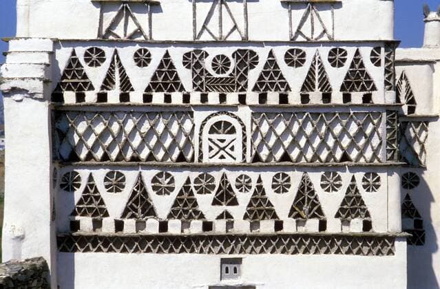 Traditionelles Taubenhaus auf Tinos