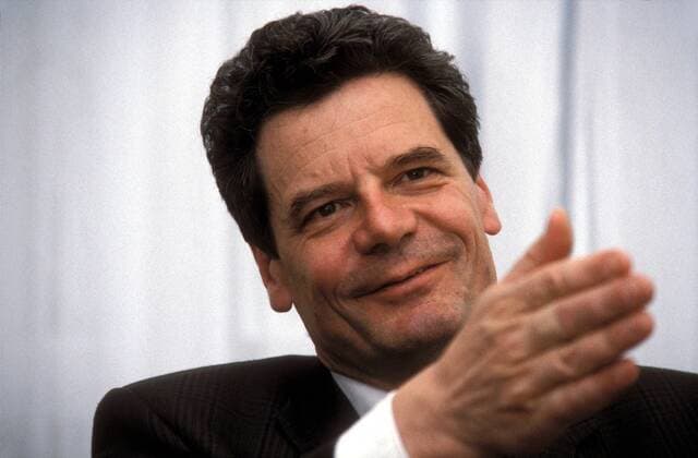 Joachim Gauck (GER Bundesbeauftragter für die Unterlagen des Staatssicherheitsdienstes der ehemaligen DDR)