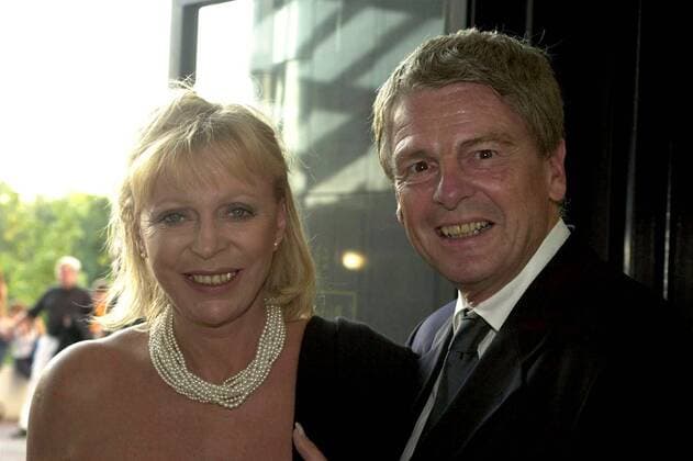 Moderator Klaus Bresser mit Ehefrau Evelyn (beide GER)