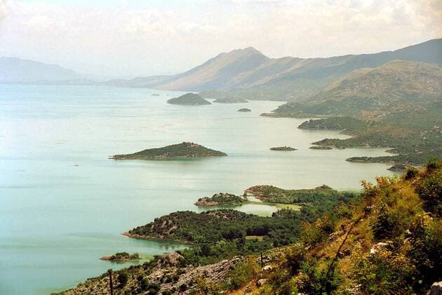 Skutarisee in Montenegro