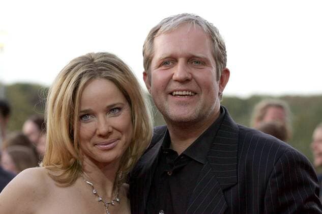 Schauspielerin Ann-Kathrin Kramer (GER) mit Lebensgefährte Harald Krassnitzer (AUT Schauspieler) anlässlich der Verleihung des Deutschen Fernsehpreises 2004 im Kölner Coloneum