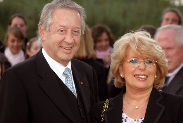 Paul Spiegel (Präsident Zentralrat der Juden in Deutschland) mit seiner Ehefrau Gisele anlässlich der Verleihung des DEUTSCHEN FERNSEHPREISES in Köln