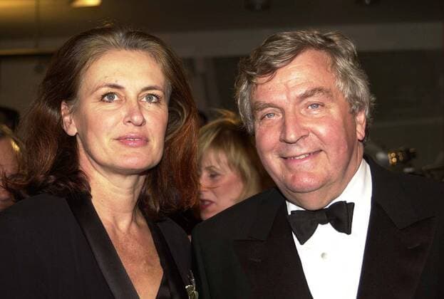 Gerd Schulte-Hillen (GER Vorstandsvorsitzender Gruner + Jahr Aufsichtsratsvorsitzender Bertelsmann AG) mit Ehefrau Irene anlässlich der Bambi-Verleihung in Berlin