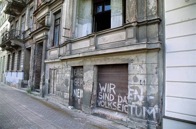 Verfallenes und sanierungsbedürftiges Haus in Cottbus