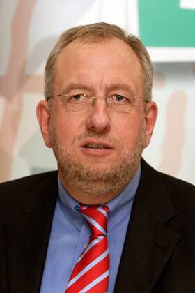 Hans-Dieter Hillmoth (GER Geschäftsführer und Moderator Hit-Radio FFH) anlässlich einer Pressekonferenz in Frankfurt am Main