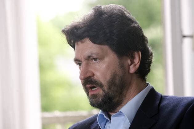 Joachim Zeller (GER CDU Landesvorsitzender und Bürgermeister Berlin-Mitte) im Gespräch