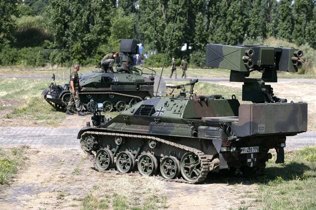 Luftabwehrpanzer OZELOT der Deutschen Bundeswehr