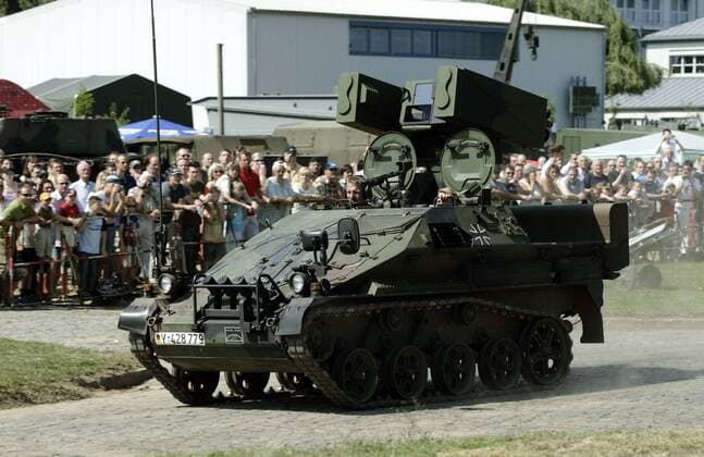 Flugabwehrpanzer OZELOT der Deutschen Bundeswehr