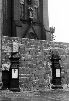 Berliner Mauer vor der Versöhnungskirche an der Bernauer Straße