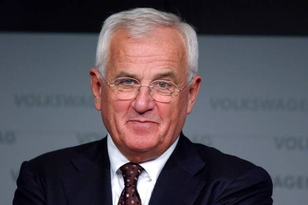 Dr. Peter Hartz (GER Vorstand Volkswagen AG) anlässlich der Bilanzpressekonferenz in Wolfsburg