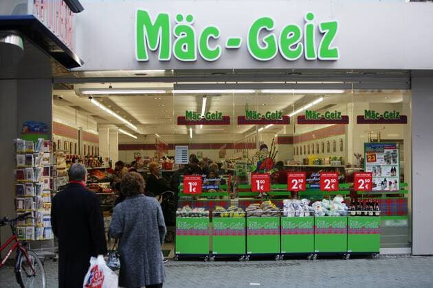 Mäc-Geiz-Filiale in Bottrop