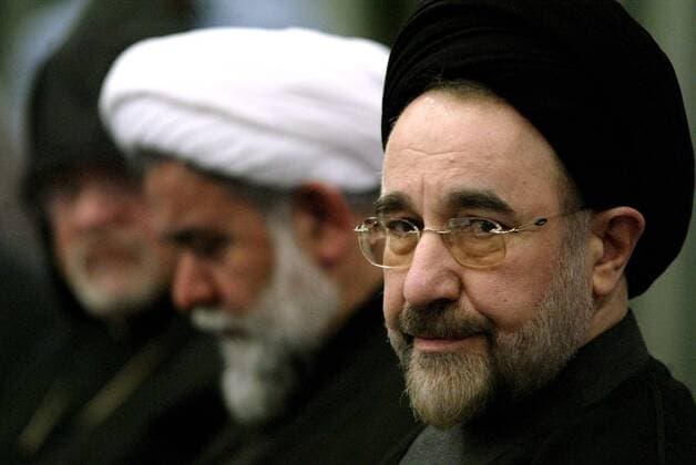 Mohammad Khatami (IRI ehemaliger Staatspräsident Iran) anlässlich der 2. Tagung religiöser Führer in Teheran  irn2006030409