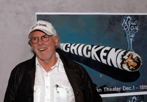 Schauspieler Bruce Dern (USA) während eines Pressetermins anlässlich der West Coast-Premiere des Theaterstücks - Chicken - in Los Angeles -  (lap20051202102)