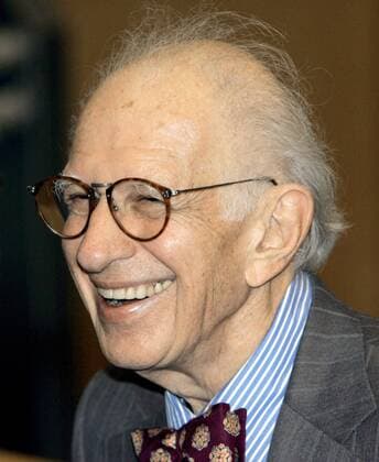 Autor Eric Richard Kandel (AUT) anlässlich einer Lesung in Mainz - 