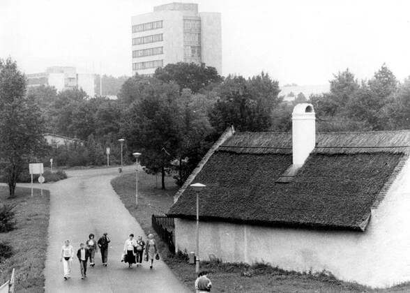Auffanglager für DDR Flüchtlinge in Zanka