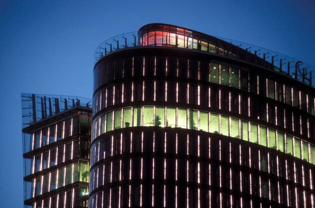 Architektur von Hans Hollein Media Tower - Wien