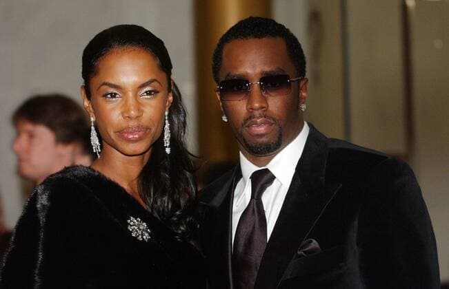 Rapper P. Diddy (USA) mit seiner Frau Kim Porter (USA Schauspielerin) anlässlich der Annual Kennedy Center Honors in Washington D.C. -  (wap2004120563)