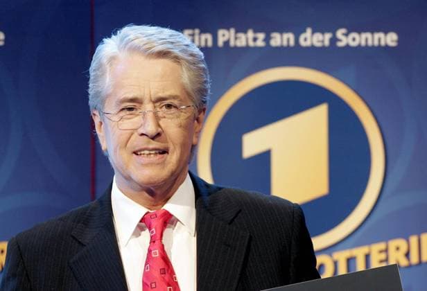 Fernsehmoderator Frank Elstner (GER) anlässlich eines Pressetermins für seine neue Fernsehshow - Deutschland wählt das Traumpaar - in Berlin